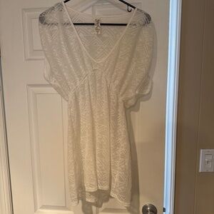 Miken Swim white cover up